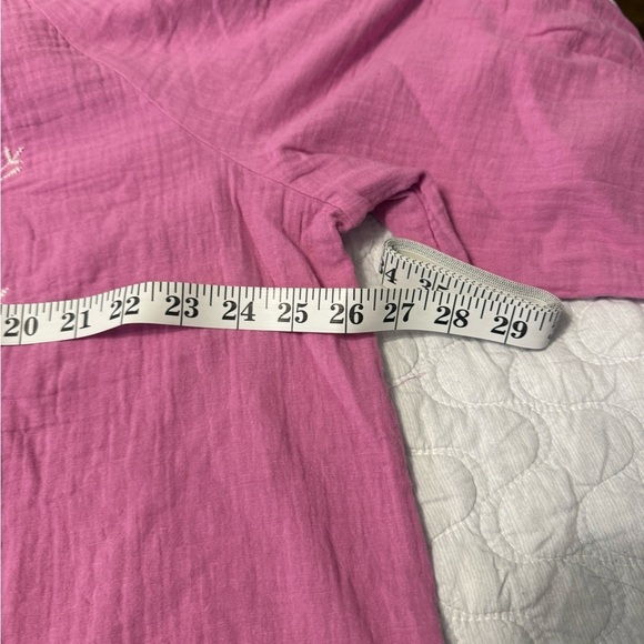 Style & Co. Pink Floral Embroidered 100% Cotton Top XXL MACY’S Exclusive NWOT - Picture 11 of 14